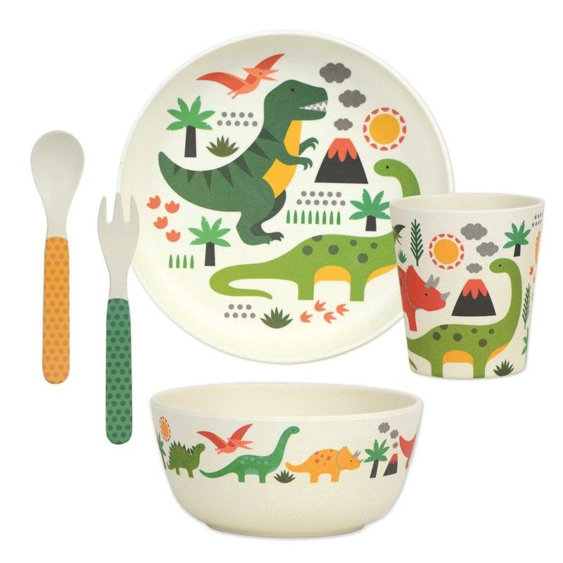 VAJILLA Y CUBIERTOS DE  BAMBOO PARA BEBES!   petitcollage