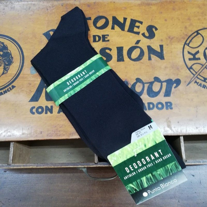 Calcetines  Deodorant,  evita el mal olor de pies!    Punto Blanco