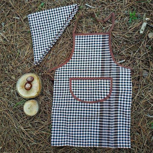 Apron and Handkerchief to celebrate Chestnut Day at School!