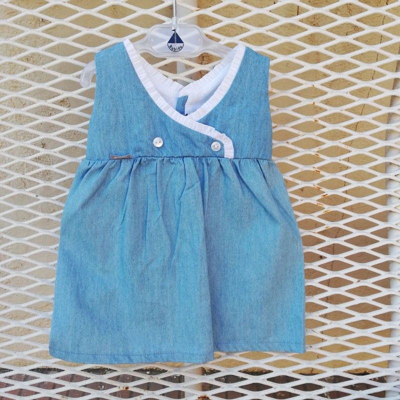 Outlet   Vestido  Vaquero