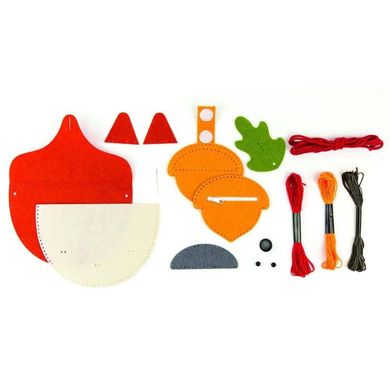 Kit  completo para coser el Bolso de Fieltro.