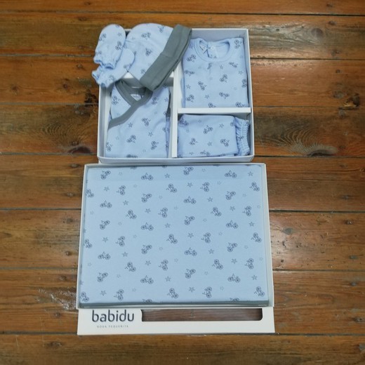 Tissu en coton Bappyu First Lay + Coffret cadeau Babidu