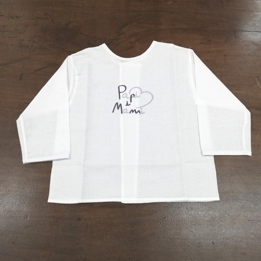 Camiseta de batista para bebé   100% algodón    508    cucutbcn