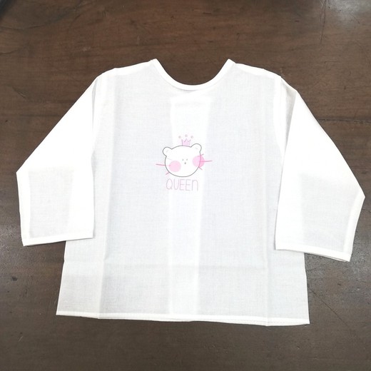 Camiseta de batista para bebé   100% algodón    511    cucutbcn
