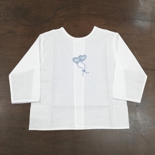 Camiseta de batista para bebé   100% algodón    514    cucutbcn