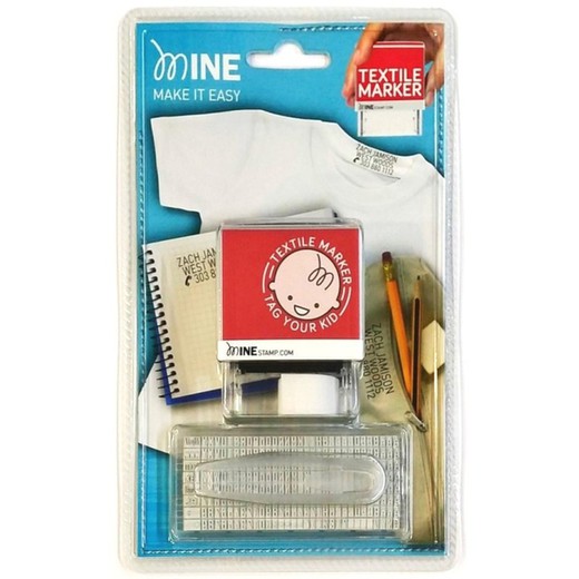 Clothing and paper marker 148481 mine stamp