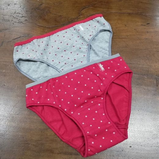 Avet braguita niña algodón pack 2 unidades