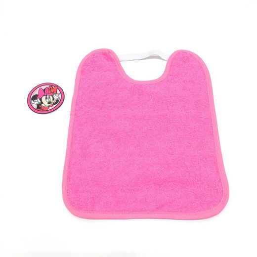 Waterproof terry bib with rubber 25x30 cm 555 -104189-
