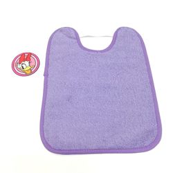 Babero de rizo impermeable con goma 25x30 cm 555 -104189-