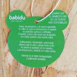 Crossover bamboo bodysuit 1170 babidú