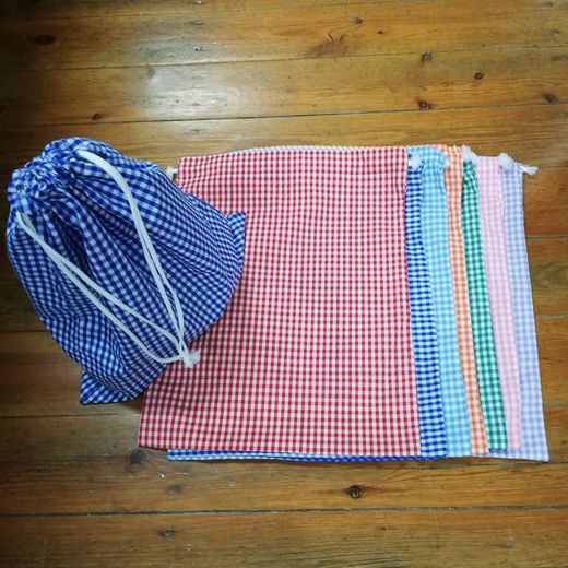 Vichy clothing bag 33x43 cm 1040 cucutbcn
