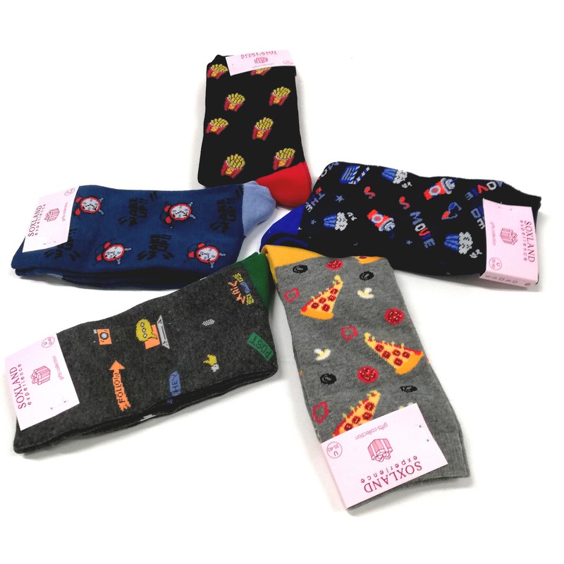 Pack 4 pares calcetines de mujer Navidad - Soxland 412205M