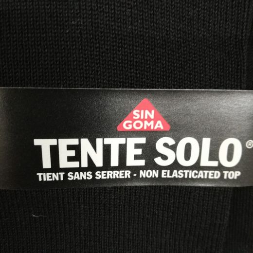 Men's socks tente solo 13410 white point