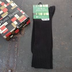 Calcetines bambú hombre 13522 punto blanco