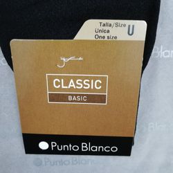 Classic basic men's socks 13602 white knit