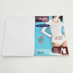 Thermal long sleeve t-shirt tech p4716 playtex princess