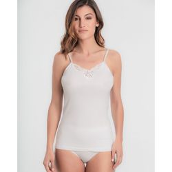 T-shirt femme en coton fin à strappy p4754 playtex princesa