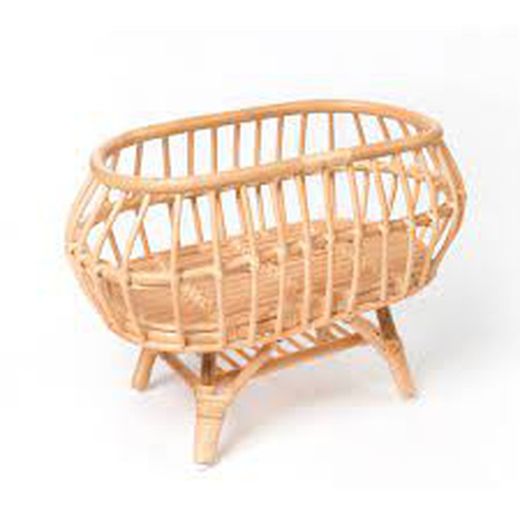 Rattan crib for dolls pa09054 pellianni