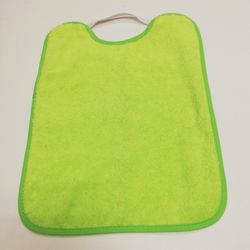 Pack 5 baberos de rizo para escuela infantil o guarderia colores