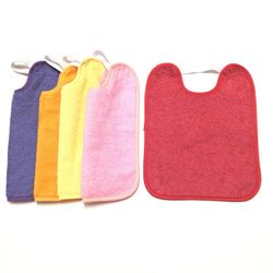 Pack 5 baberos guarderia de rizo impermeable 444 cucutbcn