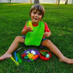 Pack 6 baberos de rizo con goma y impermeable 25x30 cm 104189