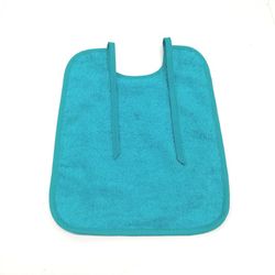 Pack 6 baberos de rizo con tira y plastificado 25x30 cm 104191