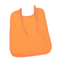 Pack 6 baberos de rizo con tira y plastificado 25x30 cm 104191