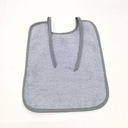 Pack 6 baberos de rizo con tira y plastificado 25x30 cm 104191