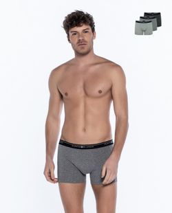 Pack boxer basix home 53438-40 punt blanc