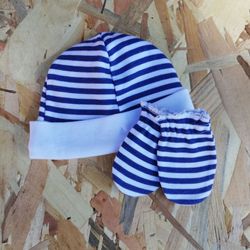 Fine cotton birth pack 586 navy navy blue babidu