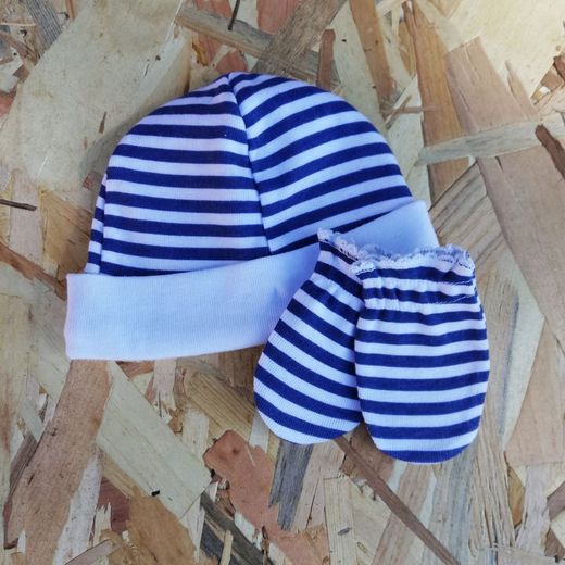 Fine cotton birth pack 586 navy navy blue babidu