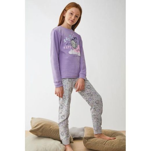 Girl's interlock pajamas