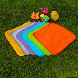 Pack of 6 units cotton terry towel 38x38 cm ref 181