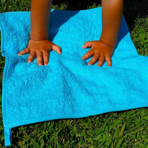 Pack of 6 units cotton terry towel 38x38 cm ref 181