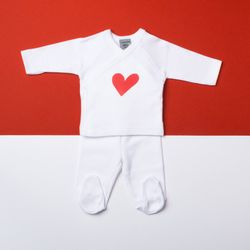 First wear baby set 9081 with love somnins