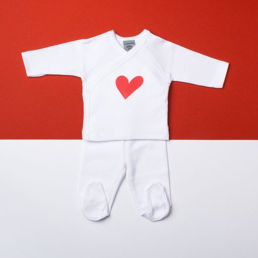 First wear baby set 9081 with love somnins