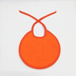 Pack 6 baberos de rizo con tira y impermeable 19x20 cm 98106