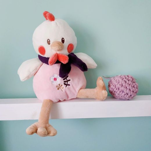 Sitting hen plush 2036a artesavi